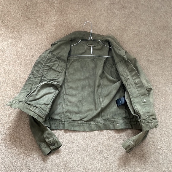 GUC FREE PEOPLE rumors denim jacket - Picture 3 of 5